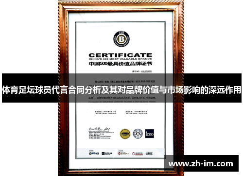 体育足坛球员代言合同分析及其对品牌价值与市场影响的深远作用 体育足坛球员代言合同分析及其对品牌价值与市场影响的深远作用