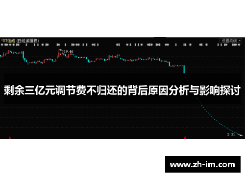 剩余三亿元调节费不归还的背后原因分析与影响探讨 剩余三亿元调节费不归还的背后原因分析与影响探讨